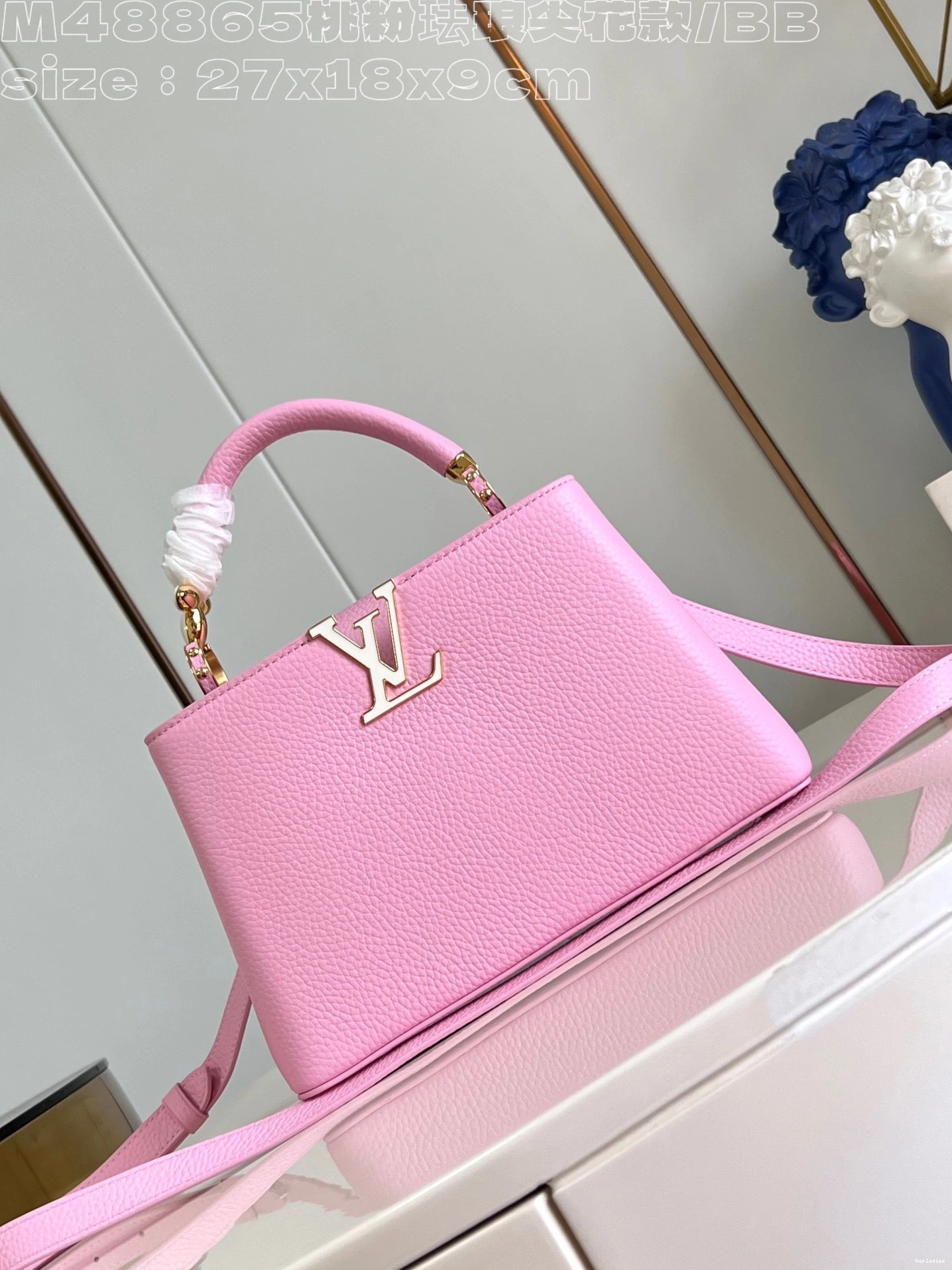 Repzbay LOUIS VUITTON CAPUCINES BB-27*18*9CM 0715